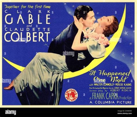 It Happened One Night - En charmig komedi med Clark Gable och Claudette Colbert om kärlek på öppen väg!