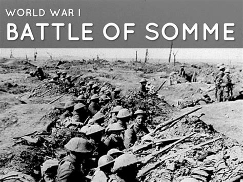 The Battle of the Somme! Intrigue, Espionage and First World War Tension